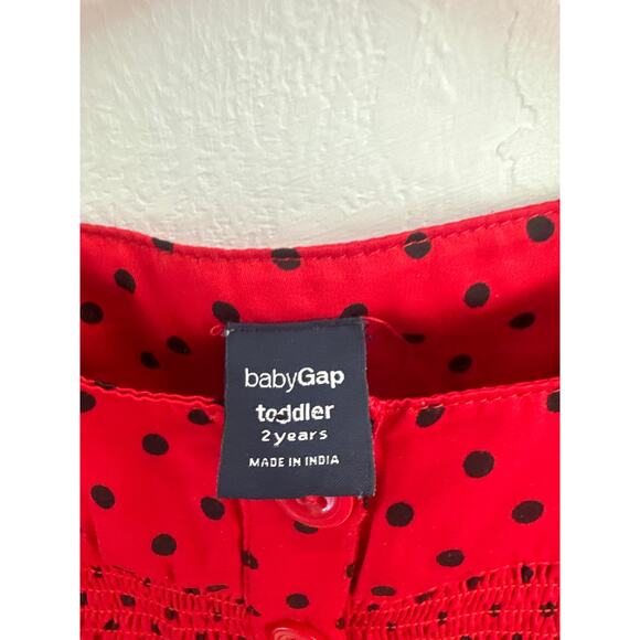 Baby Gap dress Chritmas dress NWOT sz2 has two hand pockets - Picture 4 of 7